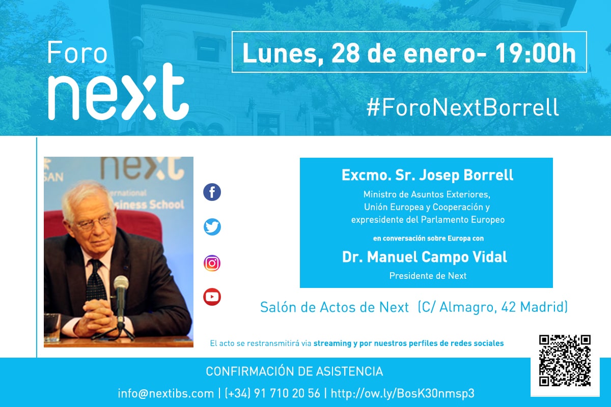 Josep Borrell Foro Next