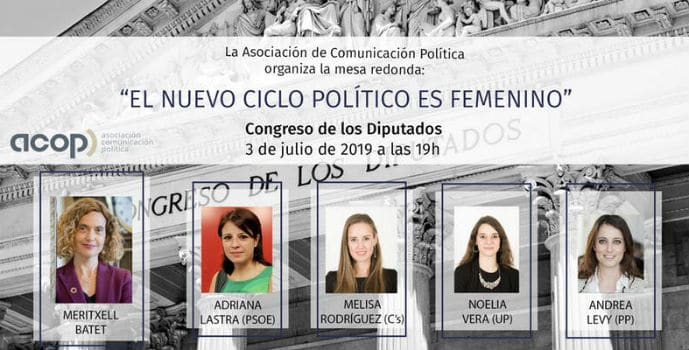 ACOP organiza una mesa redonda sobre el papel de la mujer en la política actual